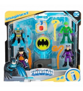 Imaginext Dc Super Friends Bat-Tech Bat-Signal Figür Seti