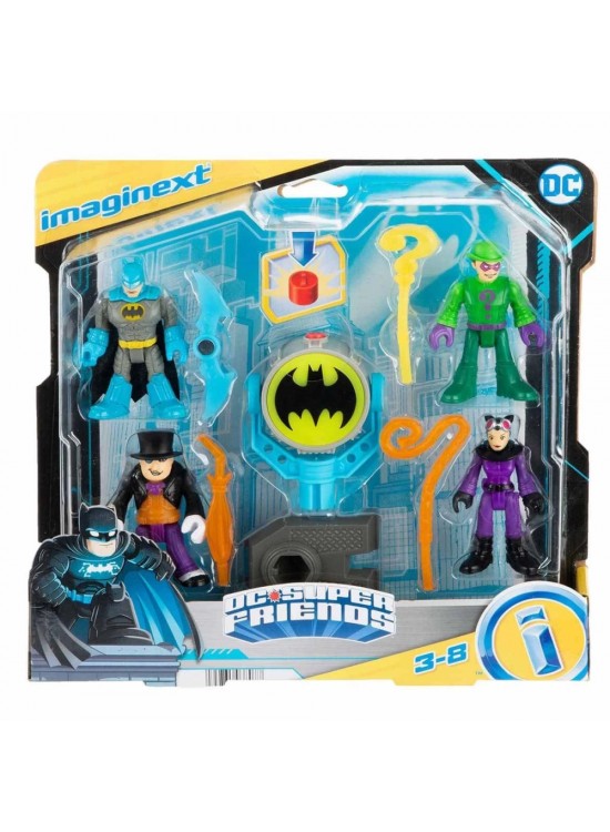 Imaginext Dc Super Friends Bat-Tech Bat-Signal Figür Seti Imaginext Dc Super Friends Bat-Tech Bat-Signal Figür Seti