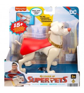 Imaginext Süperman Krypto Köpek Dc League Of Super Pets Sesli Figürler Superman Krypto