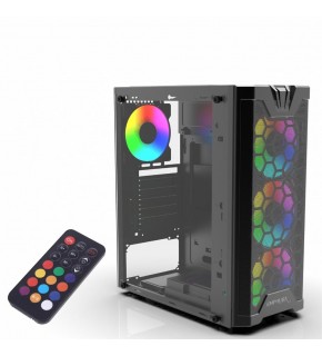 Inca Emg-15XB Kumandalı 4X1200mm ARGB Fan Gaming Computer Case