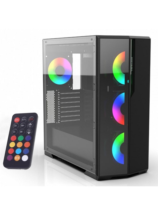 Inca Emg-17XB 4X1200mm Kumandalı ARGB Fan Gaming Computer Case