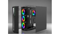 Inca Emg-17XN 4X1200mm Kumandalı ARGB Fan Gaming Computer Case
