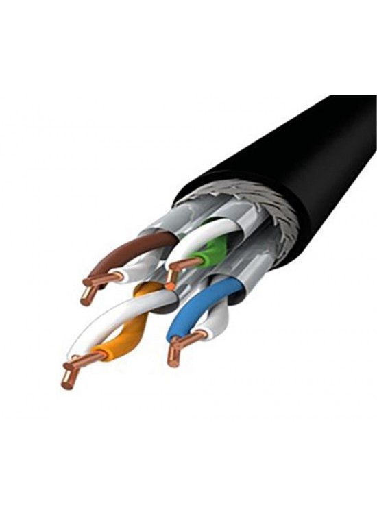 INCA ICAT6-500AG OutDoor S-FTP 23 500MT Siyah Kablo Dış Ortam INCA ICAT6-500AG OutDoor S-FTP 23 500MT Siyah Kablo Dış Ortam