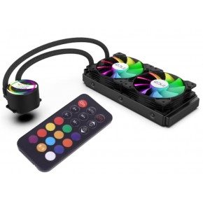 Inca ISS-02XN Intel-amd 2X120MM Argb LED Fanlı Am5 Control Remote Cpu Liquid Cooler