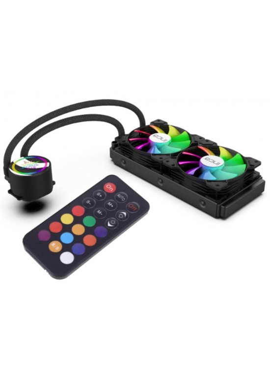 Inca ISS-02XN Intel-amd 2X120MM Argb LED Fanlı Am5 Control Remote Cpu Liquid Cooler