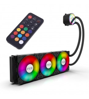 INCA ISS-03XN 3X120 360 ARGB Kumandalı AM5+1700P Cpu Sıvı Soğutma(Intel LGA 1200-115X-2011)