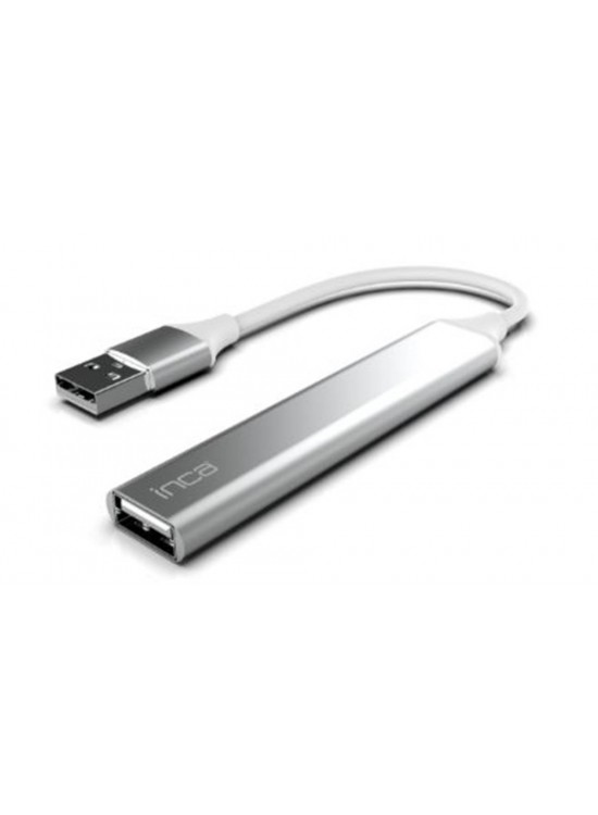 Inca IUSB-4TUX 3X2.0 3.0 USB Çıkış USB Çıkış 5 Gbps Usb Çoklayıcı Alüminyum Kasa