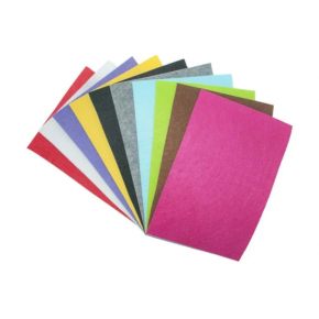 İnce Keçe 20X30 10 Lu Karışık K3801