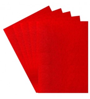 İnce Keçe 20X30 10 Lu Kırmızı K3804