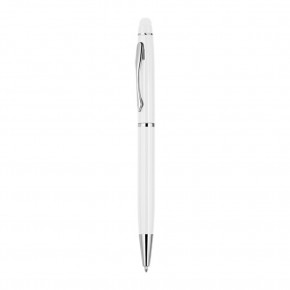 İNCİRLİOVA BEYAZ METAL TÜKENMEZ KALEM