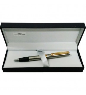 Inoxcrom Tükenmez Kalem Wall Street Serisi Elegance Steel Gold