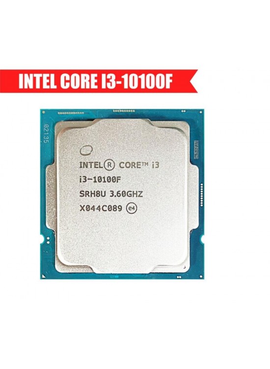 Intel Core i3 10100F TRAY 3.60GHz 6MB Önbellek 4 Çekirdek 1200 14nm İşlemci NOVGA