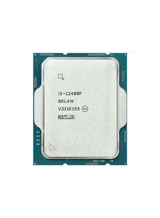 Intel Core i5 12400F TRAY 2.5 GHz 4.4 GHz 18MB LGA1700P VGAsız Kutusuz 12.Nesil İşlemci