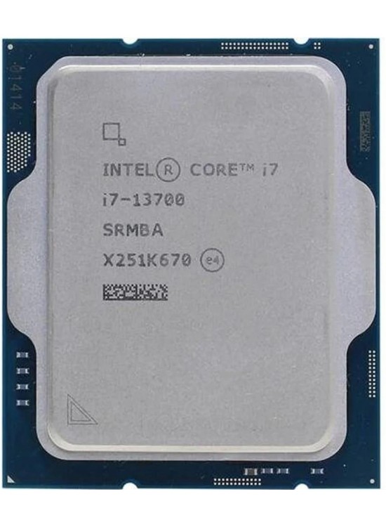 Intel Core i7 13700 TRAY 3.30GHz (Turbo 4.40GHz) 20MB Cache LGA1700 13.Nesil Kutusuz İşlemci