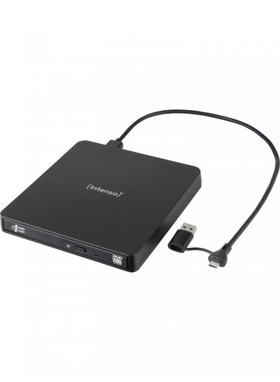 Intenso 5401400 Harici CD-DVD Yazıcı USB 3.2 Gen 1x1 Sata Arabirimli Yüksek Performanslı Cihaz