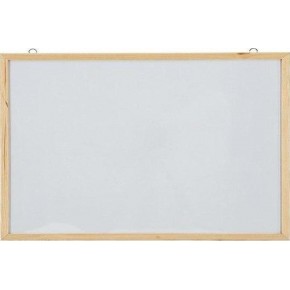 İnter Yazı Tahtası Duvara Monte Ahşap Çerçeve Laminant 60x90