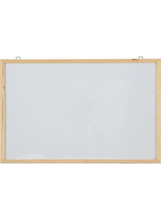 İnter Yazı Tahtası Duvara Monte Ahşap Çerçeve Laminant 60x90