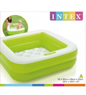 Intex Renkli Şişme Taban 2 Bölme Havuz 86 Cm 57100