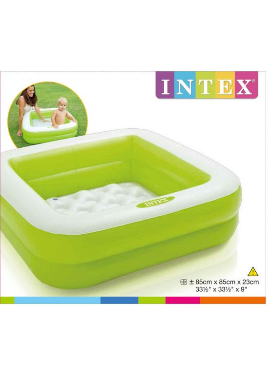 Intex Renkli Şişme Taban 2 Bölme Havuz 86 Cm 57100