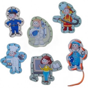 İp Geçirme Figürlü 10X15 6 lı