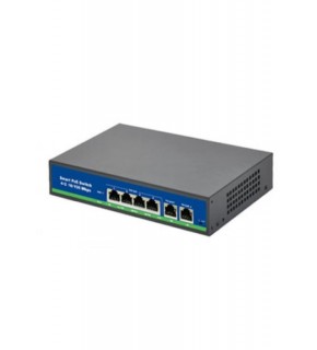 ISEE ISS-4026P 24 Port Poe+ 10-100 Mbps 2 Port 10-100-1000 Uplink Switch 300W