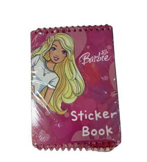 İspinoz Desenli Sticker Defteri (1 Adet)