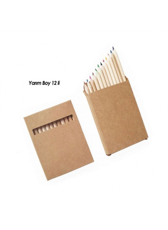 İYİDERE 12Lİ YARIM BOY BOYAMA SETİ