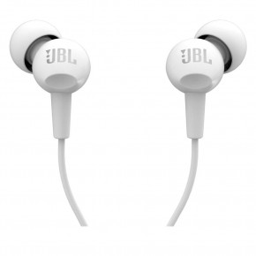 JBL C100SI Kulaklık Kulak İçi Mikrofonlu Beyaz
