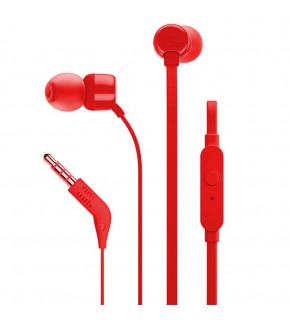 JBL Tune 160 Kulakİçi Mikrofonlu Kulaklık Kırmızı