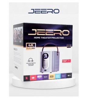 JEERO HY6 4K HOME THEATER4K  PROJEKTÖR (HİSİLİCON 325-QUAD-CORE A53-ANDROID)