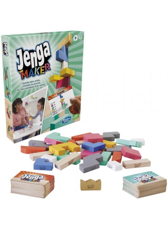Jenga Maker Aile Oyunu F4528 Jenga Maker Aile Oyunu F4528