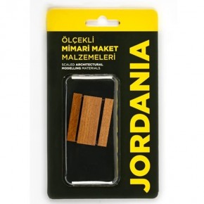 Jordania Ahşap Piknik Bank 1/100 (Maket Ürünüdür)