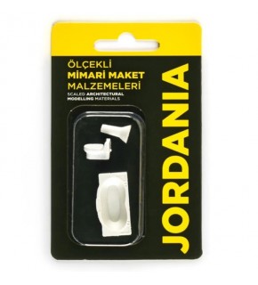 Jordania Banyo İçi 3Lü Takım 1/050 (Maket Ürünüdür)