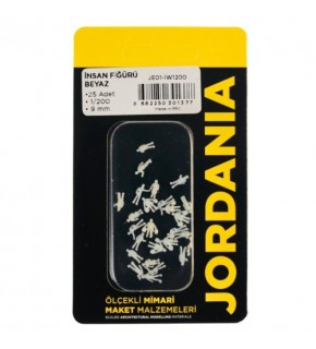 Jordania Beyaz İnsan 1/200 (Maket Ürünüdür)