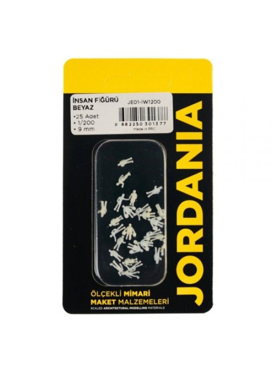 Jordania Beyaz İnsan 1/200 (Maket Ürünüdür)