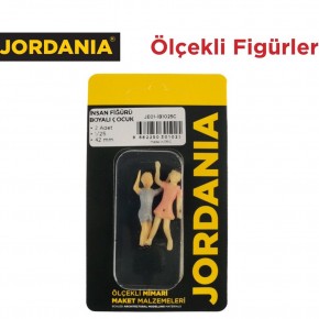 Jordania Boyalı Çocuk 1/025 JE01-İB1025C (Maket Ürünüdür)
