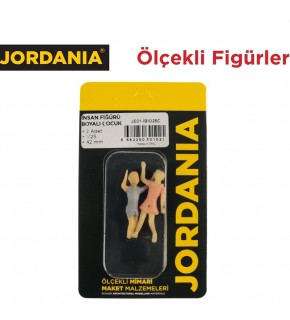 Jordania Boyalı Çocuk 1/025 JE01-İB1025C (Maket Ürünüdür)