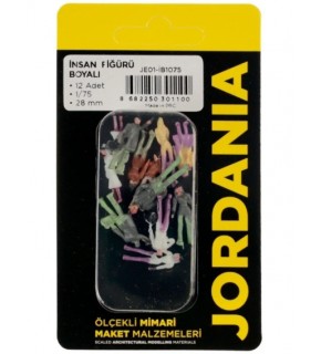 Jordania Boyalı İnsan 1/075 (Maket Ürünüdür)