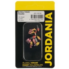 Jordania Boyalı İnsan 1/150 (Maket Ürünüdür)