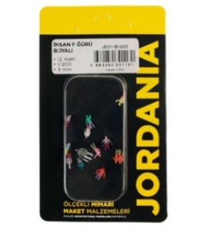 Jordania Boyalı İnsan 1/200 (Maket Ürünüdür)
