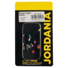 Jordania Boyalı İnsan 1/200 (Maket Ürünüdür)