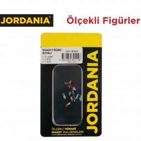 Jordania Boyalı İnsan 1/300 JE01-İB1300 (Maket Ürünüdür)