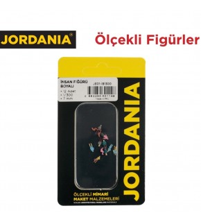 Jordania Boyalı İnsan 1/300 JE01-İB1300 (Maket Ürünüdür)