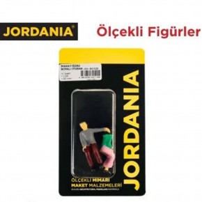 Jordania Boyalı İnsan Oturan 1/025 JE01-İBO1025 (Maket Ürünüdür)
