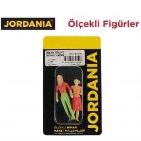 Jordania Boyalı Kadın 1/030 JE01-İB1030K (Maket Ürünüdür)