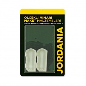 Jordania Küvet 1/025 JE07-B125-011 (Maket Ürünüdür)