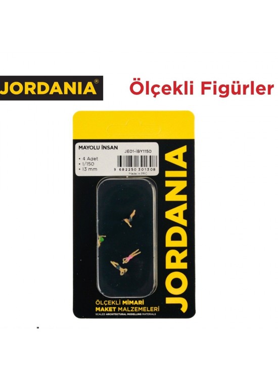 Jordania Mayolu İnsan 1/150 JE01-İBY1150 (Maket Ürünüdür)