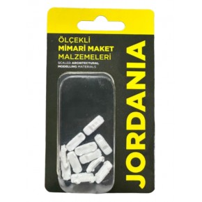 Jordania Ölçekli Araba Beyaz 1/300 (Maket Ürünüdür)