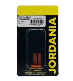 Jordania Plastik Bank Kahverengi 1/075 21 MM JE04-BY075 (Maket Ürünüdür)