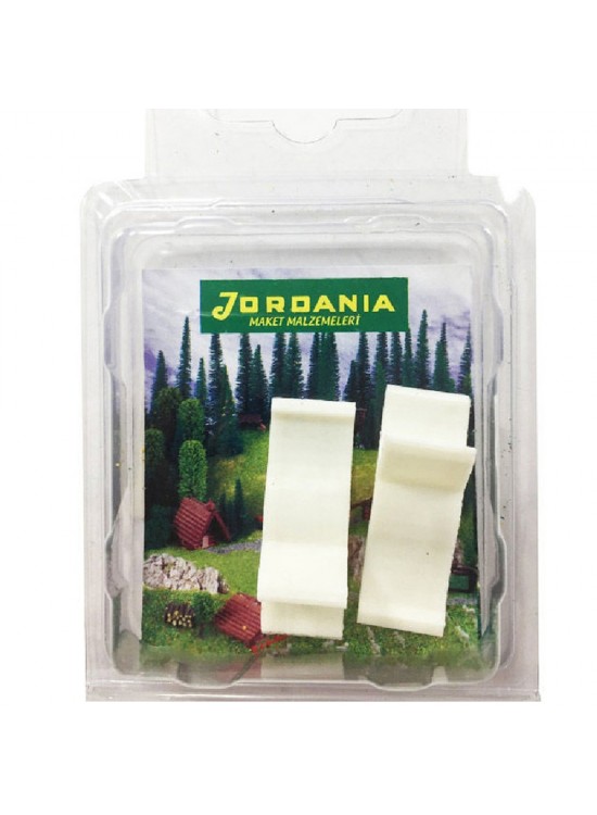 Jordania Plastik Şezlong 1/050 (Maket Ürünüdür)